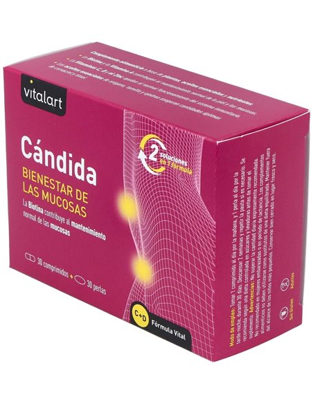 Vitalart Candida 30 Comp.+30 Perlas de Vitalart