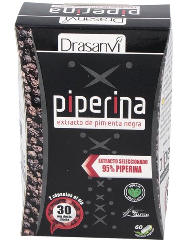 Piperina 60 Capsulas Drasanvi
