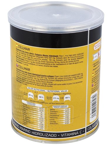 Collmar Magnesio + Curcuma Sabor Vainilla 300Gr. de Drasanvi