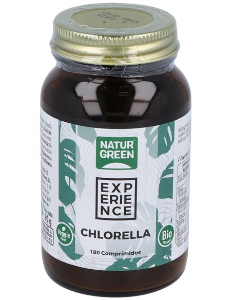 Experience Chlorella 180 Comprimidos de Naturgreen