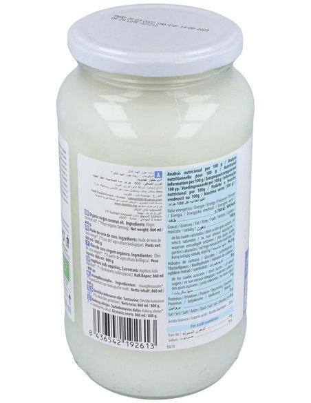 Aceite Virgen de Coco 800g de Naturgreen