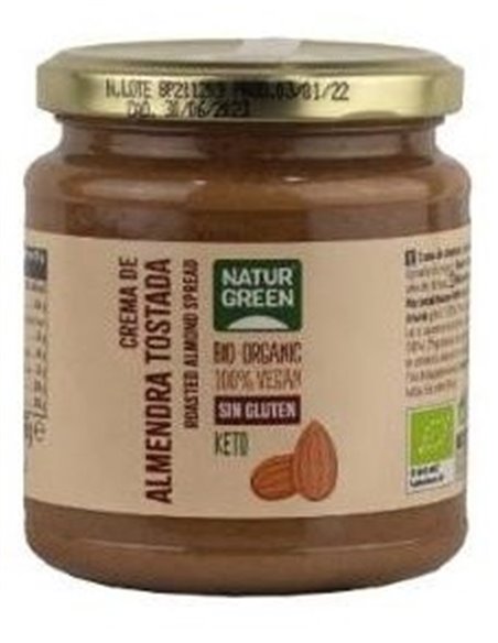 Crema De Almendra Tostada 250Gr. Bio Sg de Naturgreen
