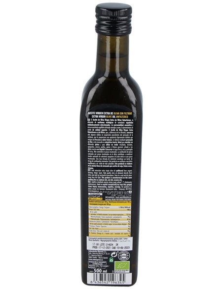 Aceite De Oliva Virgen Extra Sin Filtrar 500Ml Bio de Naturg