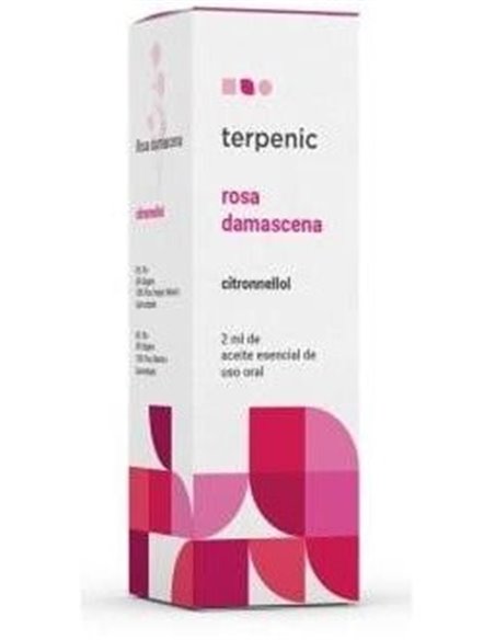 Rosa Damascena Aceite Esencial Alimentario 2Ml. de Terpenic