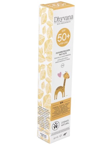 Solar Spf50+ Infantil  Sensible 50Ml. Eco de Dhyvana