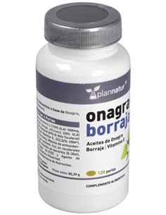 Onagra + Borraja + Vit. E 500Mg. 120Perlas de Plannatur