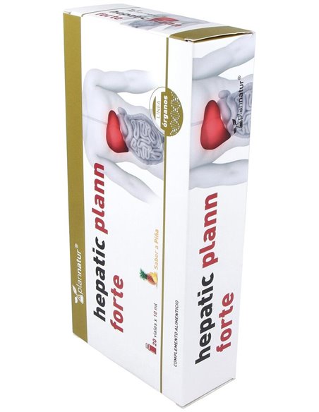 Hepatic Plann Forte 20Viales de Plannatur