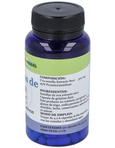 Opc Semillas De Uva 90Cap. de Alfa Herbal