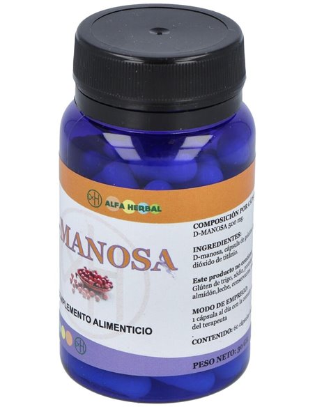 D-Manosa 125Gr. Vegan de Alfa Herbal