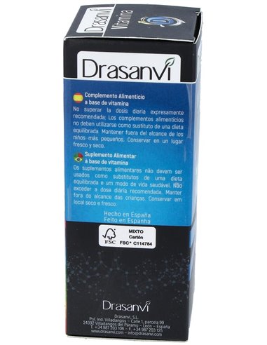 Vitamina D3 4000 Ui 90 Comprimidos Drasanvi