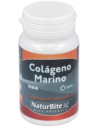 Colageno Marino 400mg, 60 Caps. de NaturBite