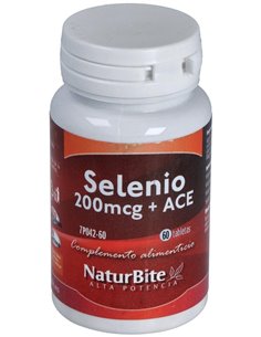 Selenio 200Mcg + Ace 60Comp. de Naturbite
