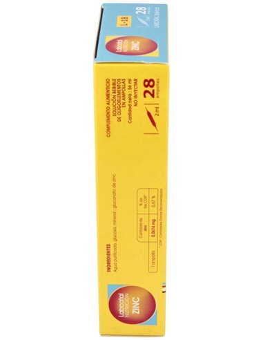 Lab. 18 (Zinc) 28 Amp. de Labcatal