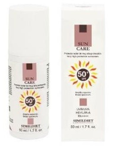 Sun Care Spf50+ Protector Solar Amplio Espectro 50 de Simildiet
