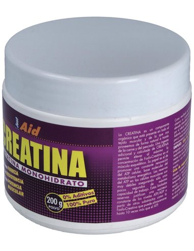Creatina 0 (Monohidrato Pura) 200Gr.Polvo de Just Aid