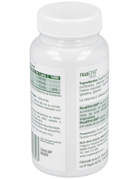 Nuaepa 1200Mg. 30Perlas de Nua