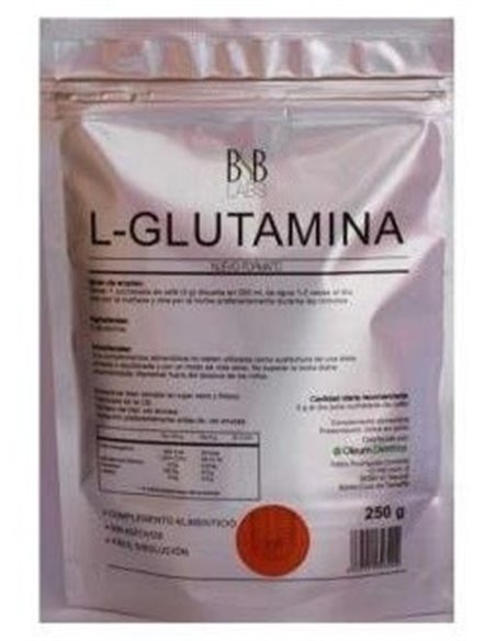 L-Glutamina 250Gr. Sg Vegan de Bsb Labs
