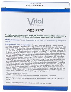 Pro-Fert 60Cap. de Vital Ballance