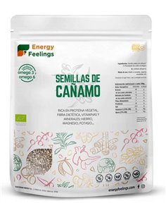 Cañamo Semillas 1Kg. Eco Vegan Sg de Energy Feelings