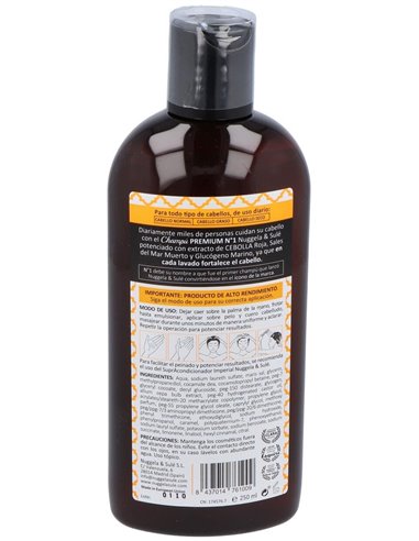 Nuggela & Sule Champu Extracto De Cebolla 250Ml. de Nuggela & Sule