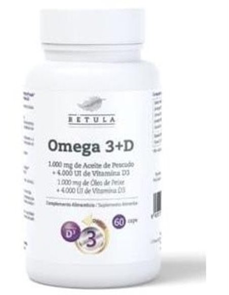 Omega 3+D 60Cap. de Betula