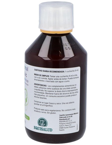 Lipolife Liposomal Multivit 250Ml. de Equisalud