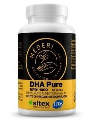 Dha Pure Npd1 1000 66Perlas de Mederi Nutricion Integrativa