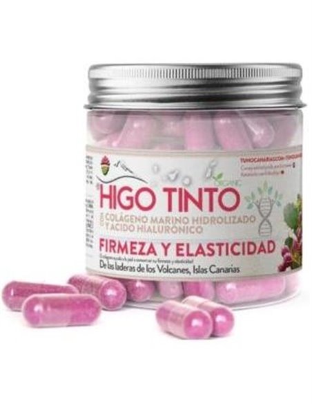 Higo Tinto Con Colageno Y Acido Hialuronico 90Cap. de Tuno Canarias