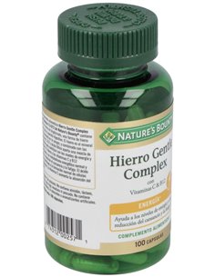 Hierro Gentle Complex 100Cap. de Nature´S Bounty