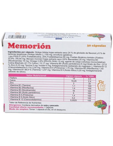 Memorion 30Cap. de Dis