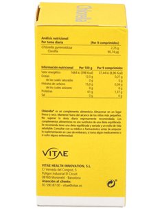 Chlorella 200Mg. 300Comp. de Vitae