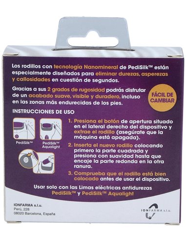 Recambios Pedisilk 2 Rodillos de Pedisilk