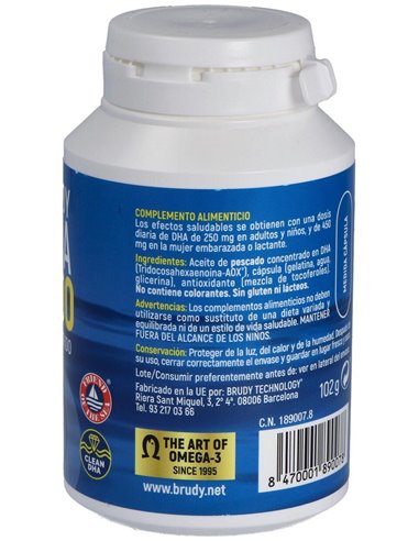 Brudy Dha 1200 60Cap. de Brudylab