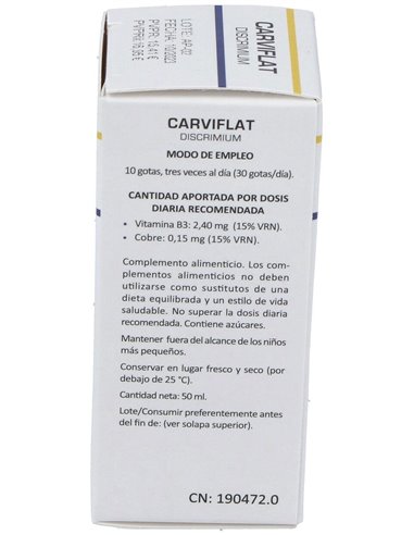 Carviflat Discrimium 50Ml. de Heliosar