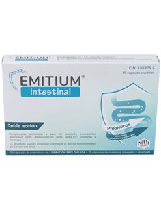 Emitium Intestinal 20+20Cap.Veg. de Niam