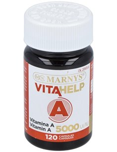 Vitahelp Vitamina A 5000Ui 120Cap. de Marnys