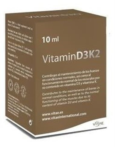Vitamina D3K2 10Ml. de Vitae