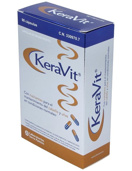 Keravit Cabello Y Uñas 90Cap. de Keravit