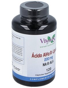 Acido Alfa R-Lipoico 120Cap. de Vbyotics