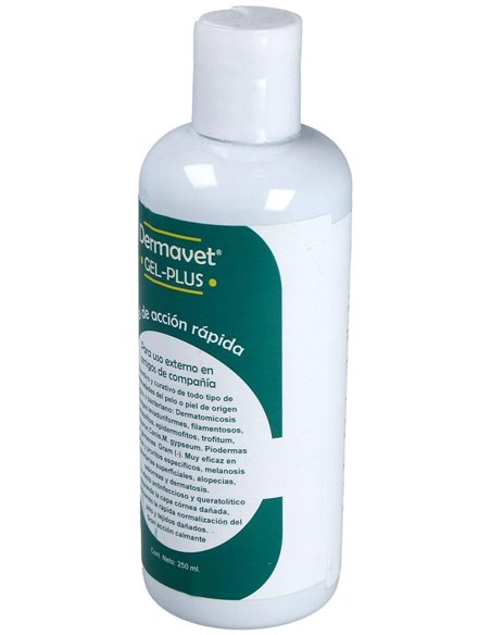 Dermavet Gel-Plus Mascotas 250Ml. de Zoopharma Vet