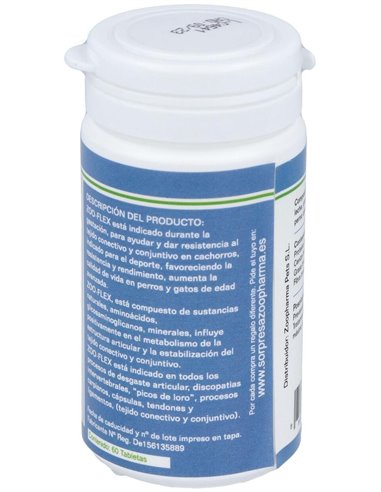 Zoo-Flex Perros Y Gatos 60Comp. de Zoopharma Vet