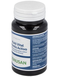 Multi Vital Infantis Activo Masticable 30Comp. de Bonusan