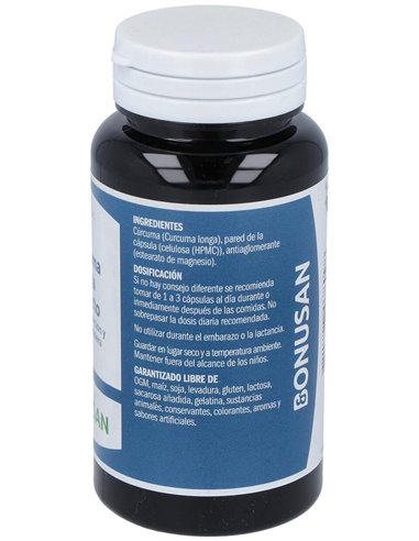 Curcuma Longa Extracto 60Cap. de Bonusan