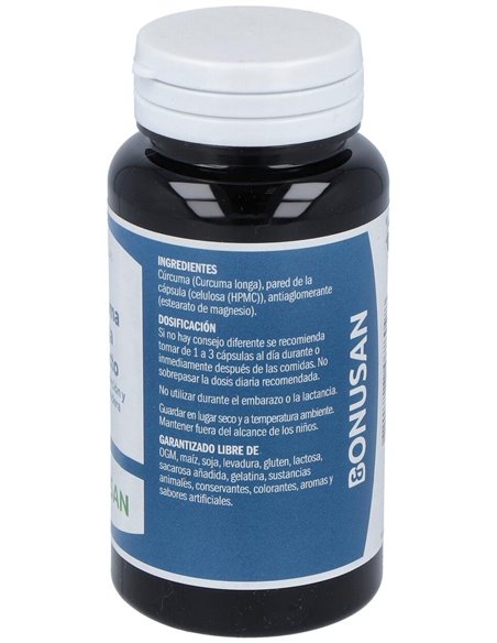 Curcuma Longa Extracto 60Cap. de Bonusan