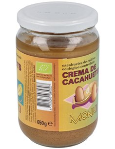 Crema De Cacahuete 650Gr. Bio de Monki