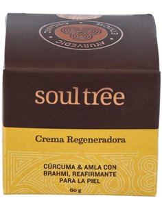 Crema Facial Regeneradora Curcuma A Mla Bhrami 60Gr Soultree