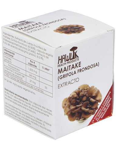 Maitake Extracto Puro 60Vcaps. de Hawlik