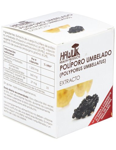 Poliporo Umbelado Extracto Puro 60Vcaps. de Hawlik