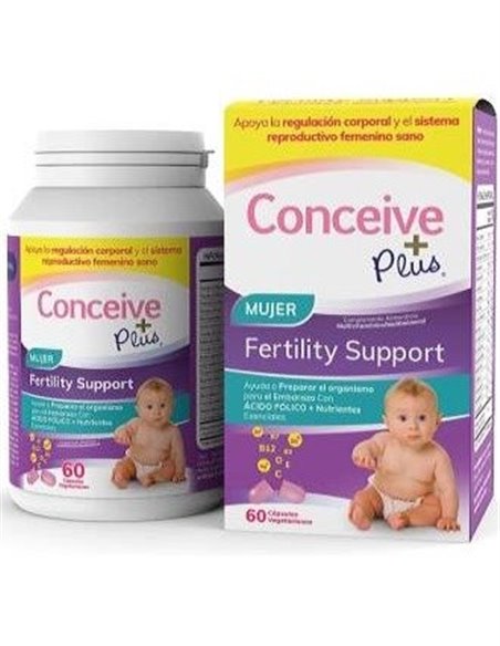 Conceive Plus Apoyo Fertilidad Femenina 60Cap. de Sasmar