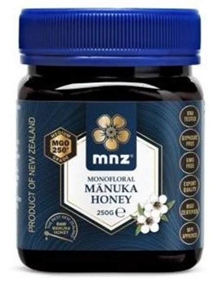 Miel De Manuka Raw Mgo 250+ Monofloral 250Gr. de Manuka New Zeland